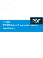 HT6000 DWDM Optical Transmission System