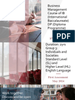 Business Management Course of IB-DP 2024