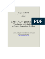 Camatte Jacques - Capital Et Gemeinvesen. Le VIe Chapitre Inédit Du Capital Et L'oeuvre Économique de Marx (1978, Editions Spartacus) - Libgen - Li