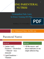 Dipensing Parenteral Nutrisi: Disampaikan Pada Acara in House Training RS PHC