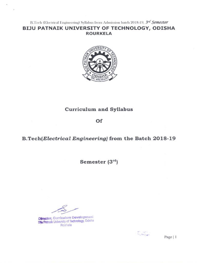 Ee syllabus 3rd to 8th sem 2018 19 pdf discrete fourier transform