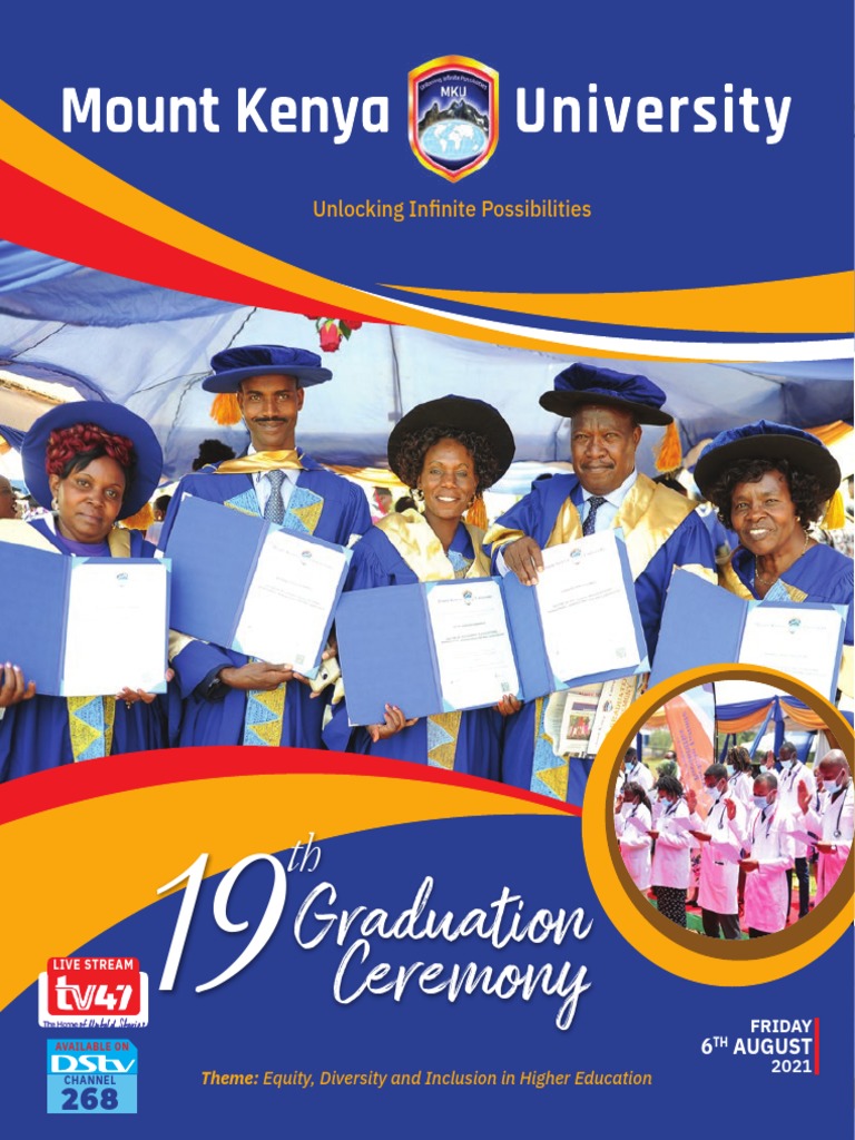 19th MKU Gradution Booklet Aug 2021 | PDF | Educational Technology