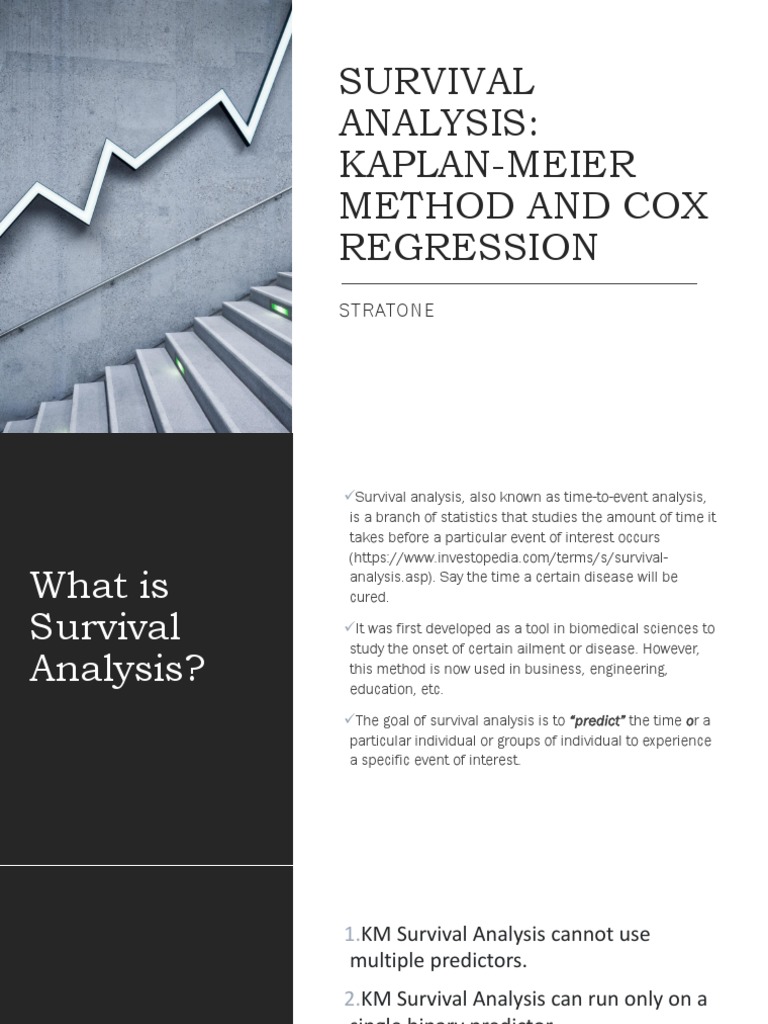 STATISTICAL METHODS FOR SURVIVAL DATA ANALYSIS visual data 2