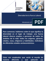 Diversidad de La Fuerza Laboral