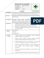 Sop Pengisian KMS FR PTM Posbindu 2021