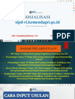 Tata Cara Input Usulan Hasil Musrenbang Kelurahan