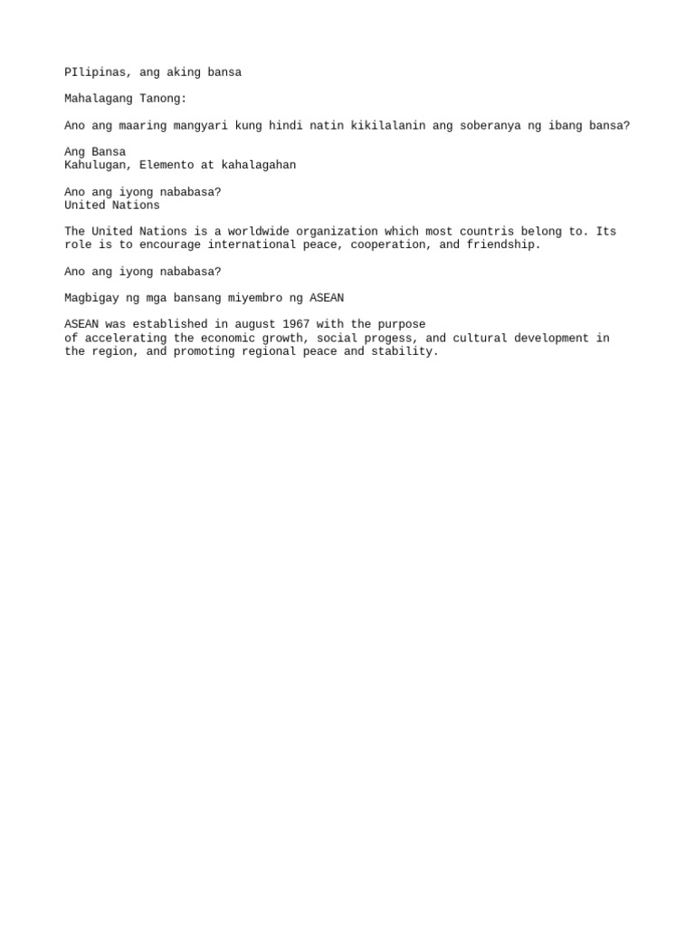 Social Studies Review PDF