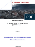 Turkey EQ 2023-Preliminary Report by GARINI and GAZETAS