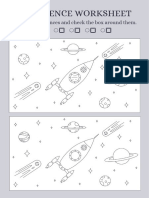 Difference - Worksheet - A4