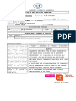 Direcção de Registo Académico Ficha de Pré-Inscrição Semestral