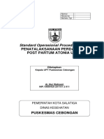 perdarahan post partum atonia uteri