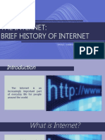 Brief History of The Internet