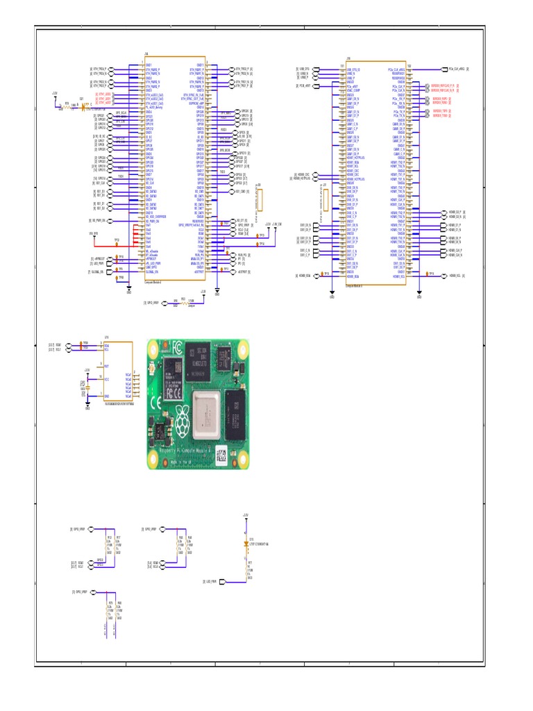 J1 connector pinout diagram and signal descriptions PDF