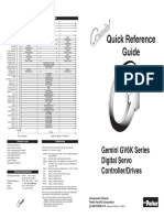 Gemini GV6K Quick Reference