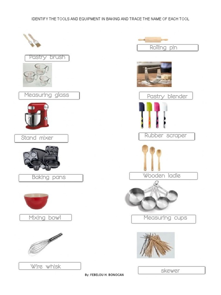 Baking Tools and Eq PDF