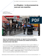 Fusillade de La Rue D'enghien - Le Discernement Du Tueur Remis en Cause Par Une Expertise Psychiatrique