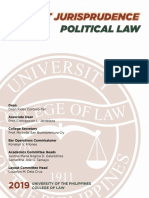 Recent Jurisprudence in Political Law
