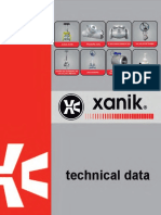 Wegmanvalves Xanik Technical Data