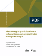 Livro Metodologias Participativas em Agroecologia V Ely B