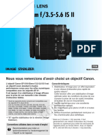 Objectif CANON EF S 18-55 MM F - 3.5-5.6 IS - 4960999689500 - N - 0