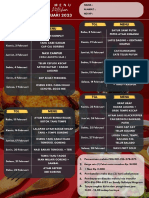 Menu Catering Februari 2023