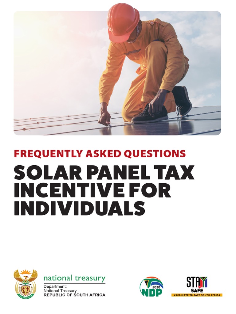 2023 Budget FAQs Solar Panel Tax Incentive PDF Photovoltaic