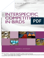 Interspecific - Competition - in - Birds - .Dhont 2011 - OK
