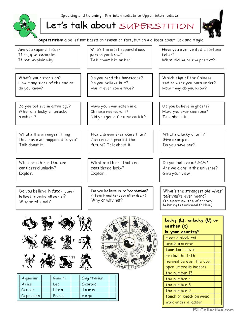 Exploring American Superstitions | PDF | Superstitions | Popular Psychology