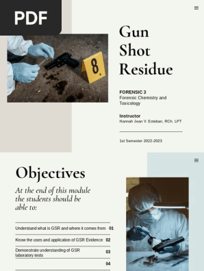 Gun Shot Residue