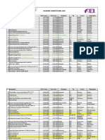 2023 Equestrian Competition Calendar