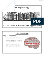 1.1 - Intro Waves of Psychology