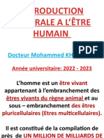 Introduction Etre Humain