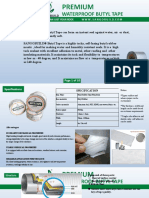 E-Catalog For Butyl Adhesive Waterproof Tape Sa