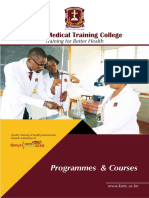 KMTC Programmes & Courses 1