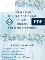 REDIL CASAIS 2023 no Hotel Recanto das Hortênsias em Passa Quatro MG