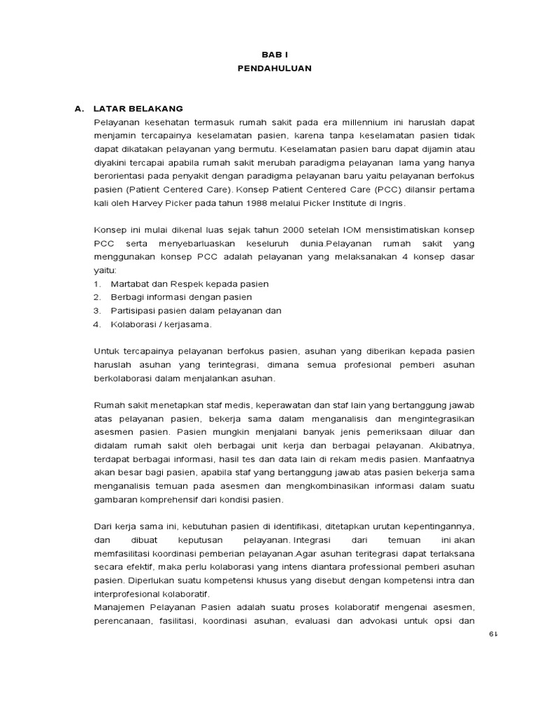 Panduan Case Manager 2019 | PDF