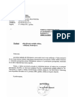 Dokument 000: Mišljenje Ministarstva Pravosuđa Republike Hrvatske - Objavljivanje Sudskih Odluka, 17.05.2011.