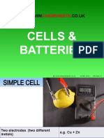 Chemsheets GCSE 1161 Cells and Batteries
