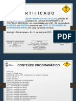 Certificado de Treinamento de NR-06 - Equipamento de Proteção Individual - ÉDIPO BARROS ALVES DA SILVA - 2023 - REV00