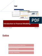 Excel Crash Course: Introduction to Financial Modeling
