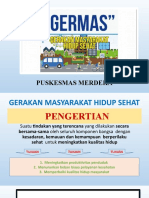 GERMAS Dalam Peran Remaja