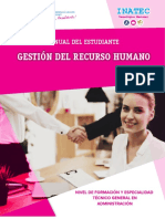 Manual Gestión Del Recurso Humano