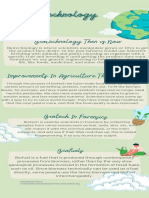 Green Organic Natural Photosynthesis Biology Infographic 