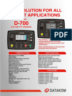 D-700 Genset Controller for All Applications