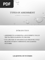 6 Types of Assessment