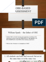 5 Obe Assessment