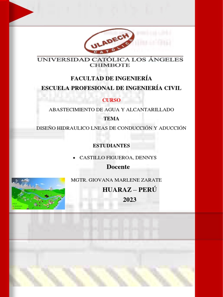 Abastecimiento de Agua y Alcantarillado | PDF | Red de abastecimiento ...