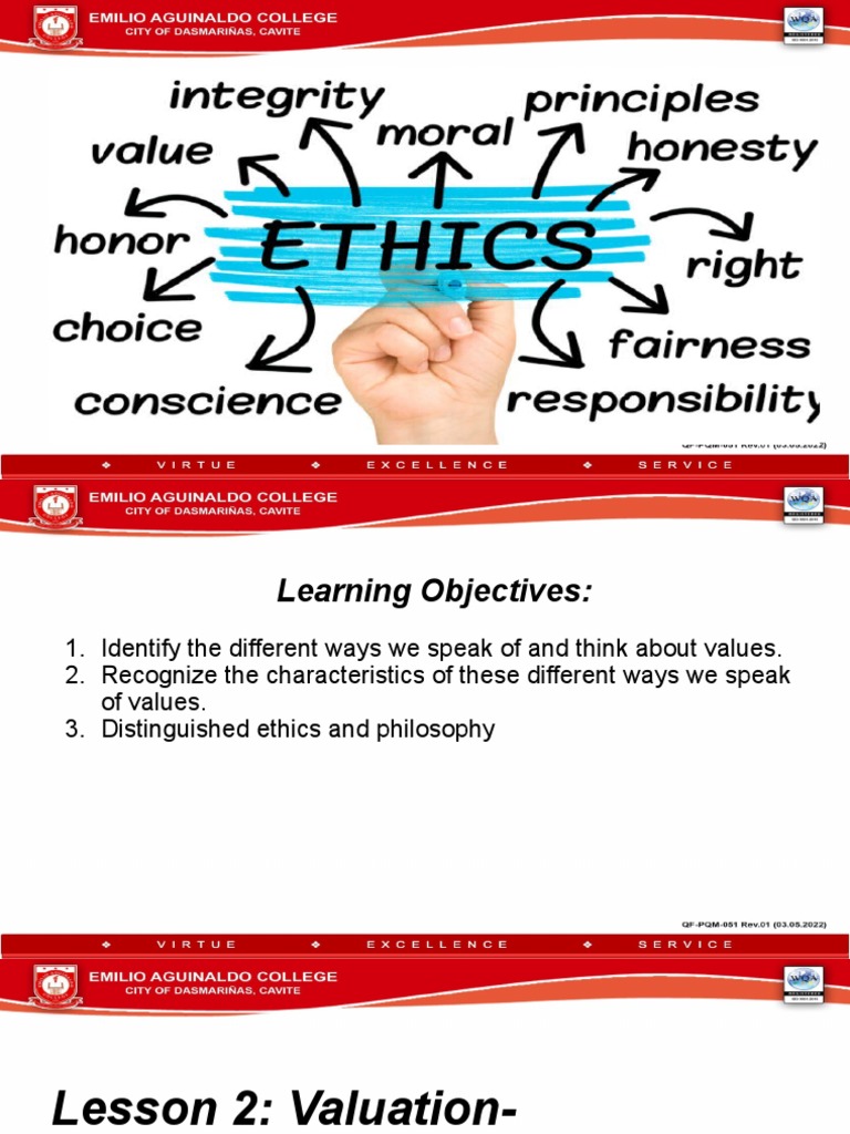 Unit 1 Lesson 2 Valuation Download Free Pdf Morality Applied Ethics