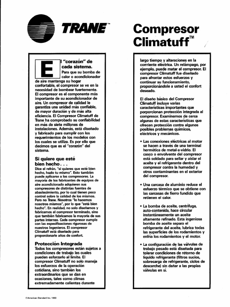 Compresor Climatuff | PDF