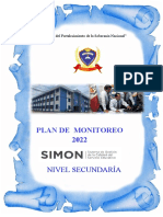 Plan de Monitoreo Simon - 2022